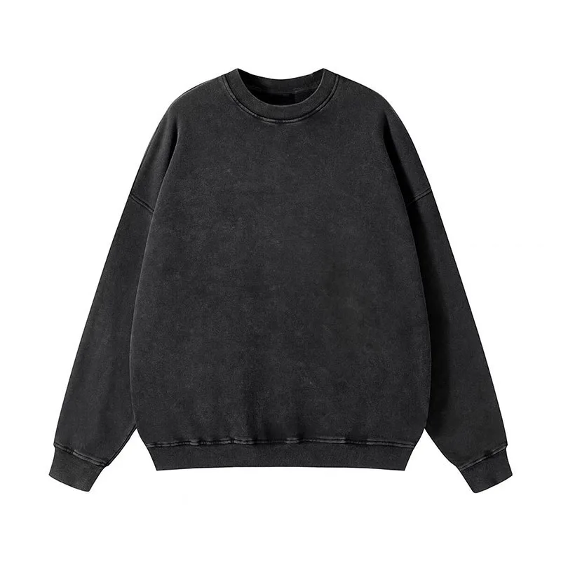 جديد ربيع الخريف جولة الرقبة الشارع الشهير المعتاد الأساسية البلوز النساء الرجال أزياء تي شيرت عارضة الأسود الصلبة الهيب هوب بلوزات