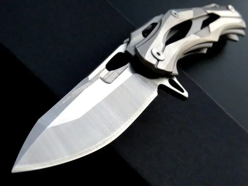سكين جيب قابل للطي EDC بمقبض ف - مراجعة Edc Carry All وسعره