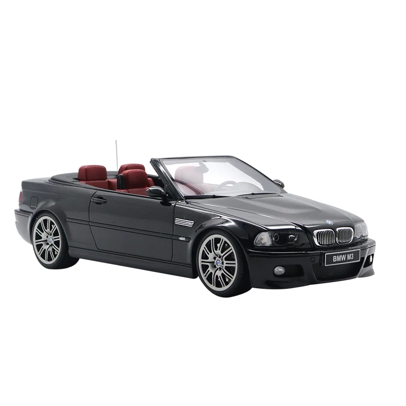 1:18 For M3 E46 Convertible 2004 Limited Edition Resin Metal Static Car Model Toy Gift