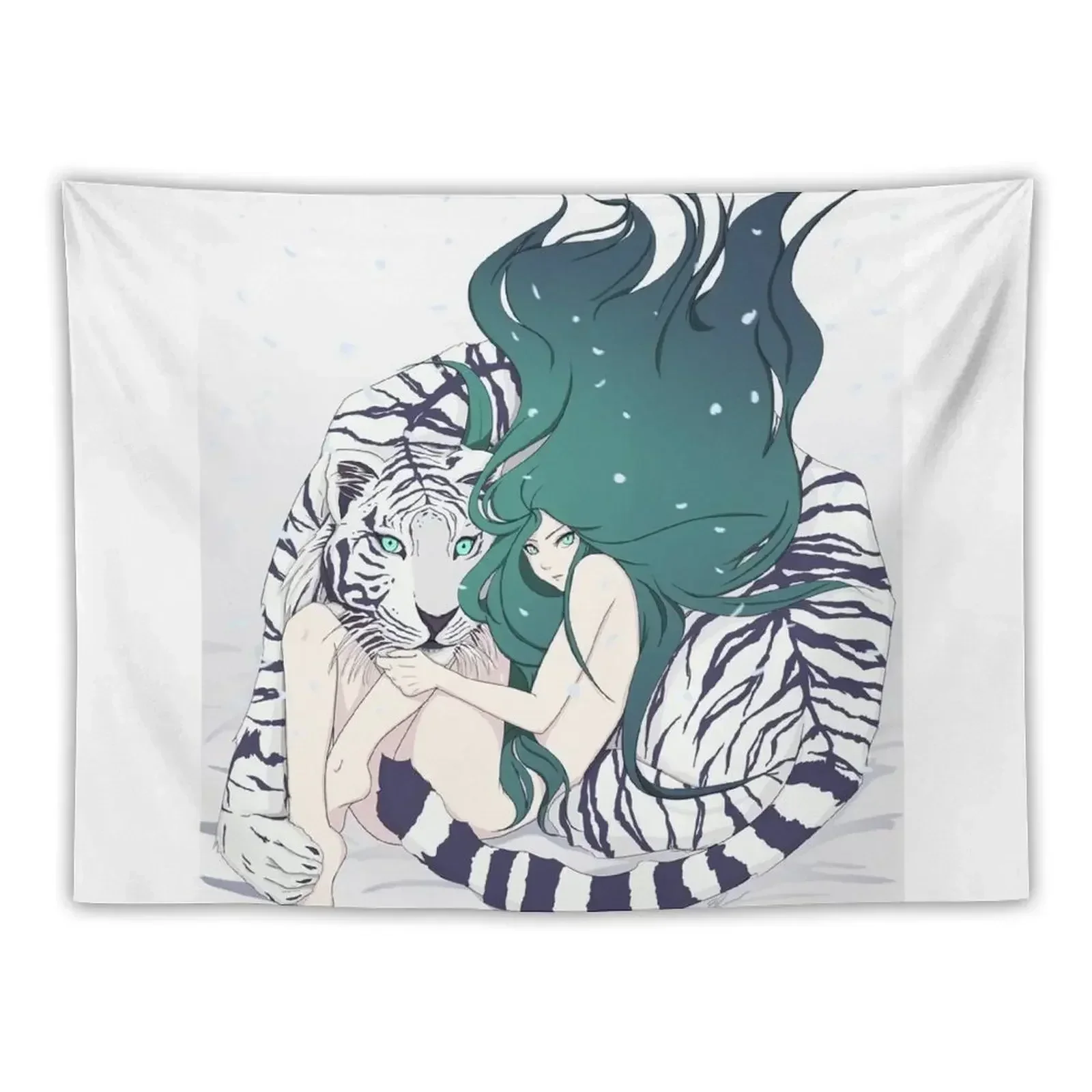 

Frosty Goddess Tapestry Home Supplies Aesthetic Room Decor Home Decorations Aesthetics For Room Tapestry