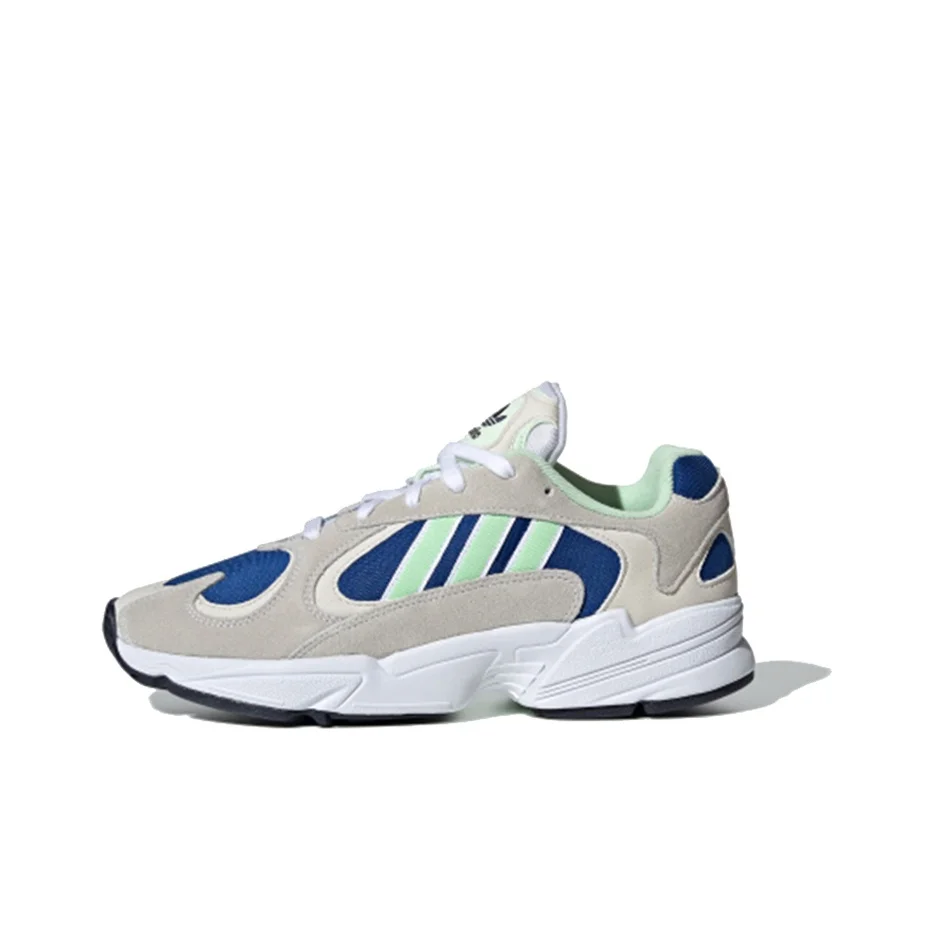 Adidas Originals Yung 1 Chunky Sneakers Unisex Low Top Blue/Green EE5318