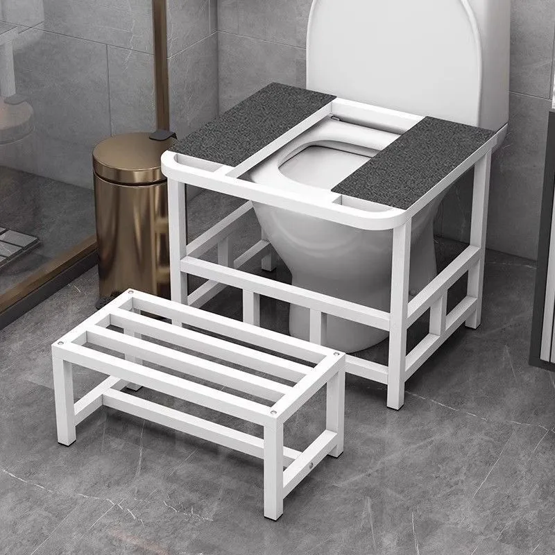 Toilet sitting is changed to squatting, squatting pit shelf, sitting toilet becomes squatting toilet, squatting toilet stool