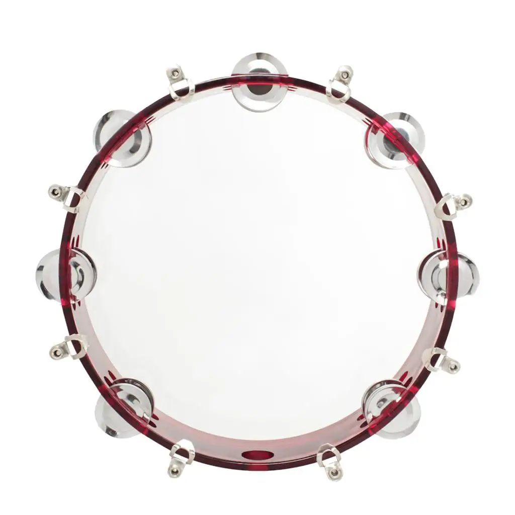 

10-дюймовый музыкальный бубен, круглый ударный подарок для вечеринки КТВ