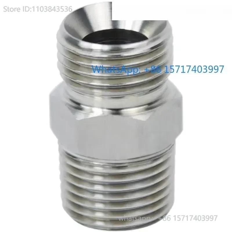 C type external thread horn mouth to wire concave corrosion resistant high pressure explosion proof transition joint
