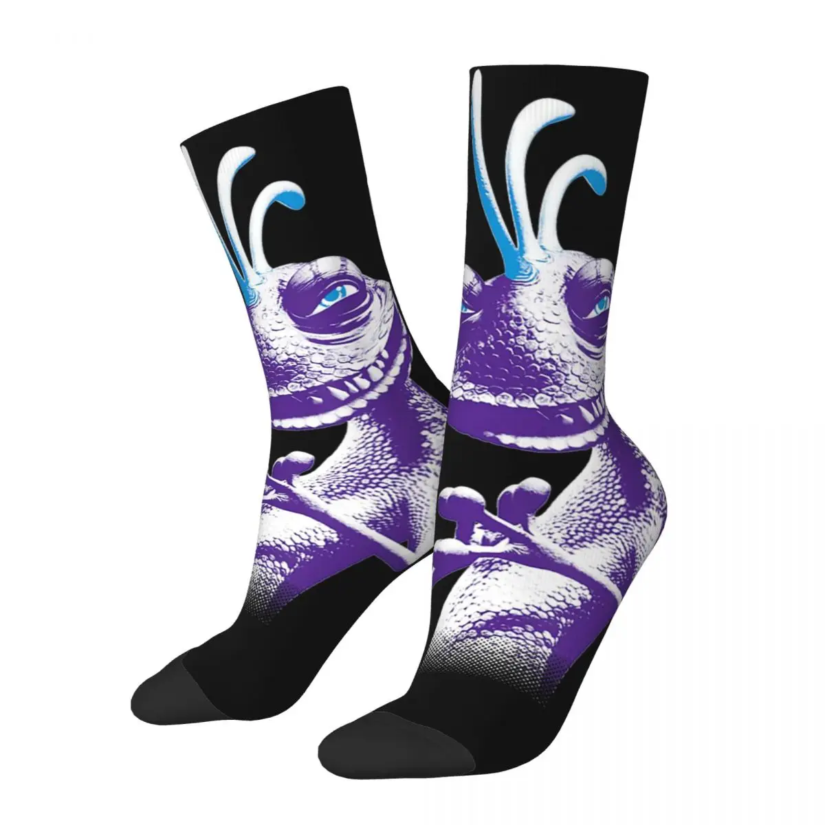 

Winter Warm Cool Women Men Monsters University Randall Socks Sweat Absorbing Middle Tube Socks