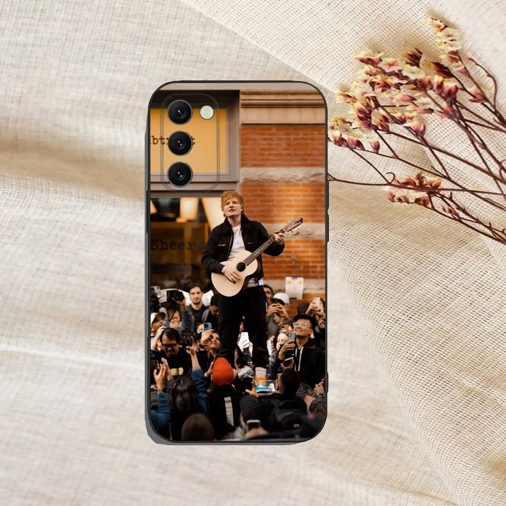 UK E-Ed Sheerans singer Phone Case For Samsung Galaxy A13,A21s,A22,A31,A32,A52,A53,A71,A80,A91 Soft Black Cover