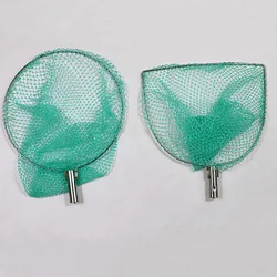 Lawaia Fishing Landing Net Stainless Steel Net Head Multi-strand Nylon Fishing Net Fly Fishing Dip Net Pesca