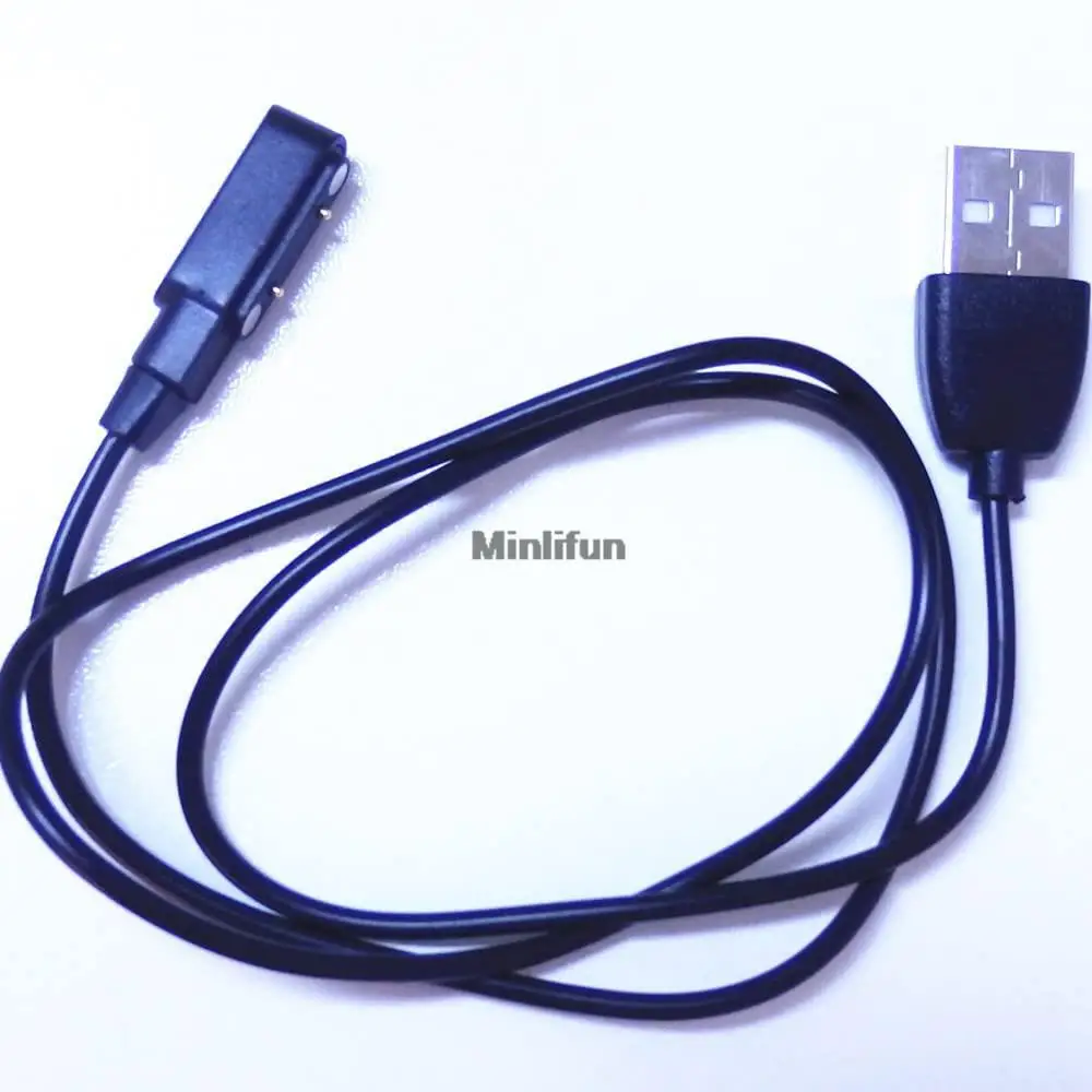 Yiqungo kabel USB untuk jam tangan pintar, eigis Bassizo K55, pengisi daya 2pin magnetik