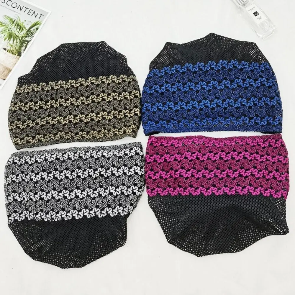 Fashion Woman Muslim Headscarf Cap Headband African Head Wraps Elegant Retro Turban for Ladies Beanies Caps Muslim Headpiece