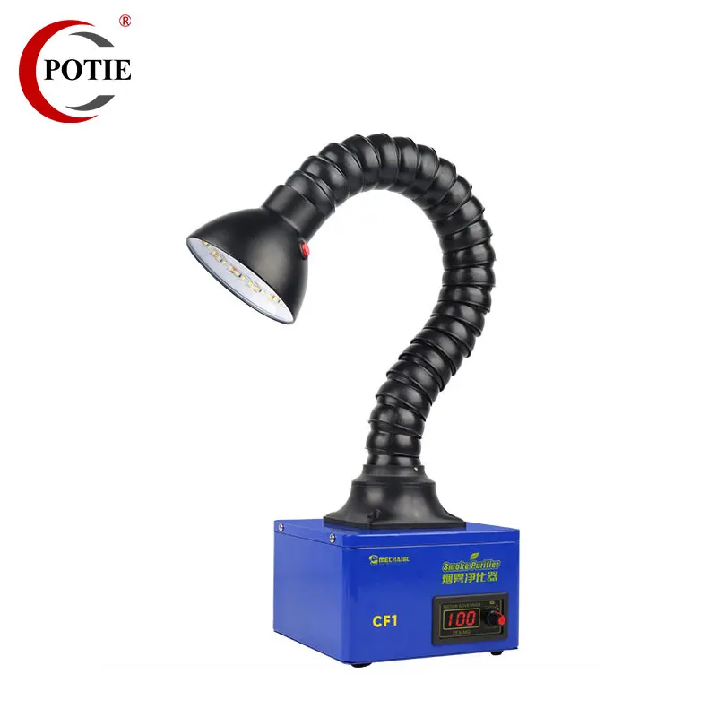 Mechanic Mini Fume Extractor 220V Instrument High Filtering Machine Smoke Purifier For Welding Repairing Smoke Removing