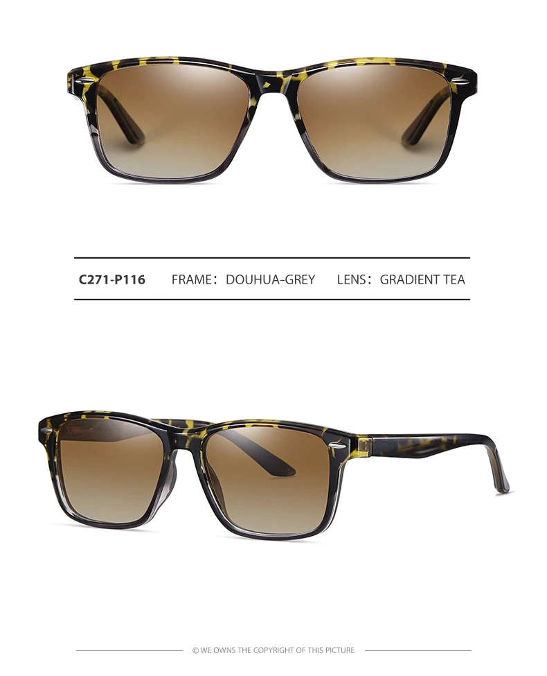 New European and American Fashion Sunglasses Men Women Square Rice Polarizer Nail Glasses Accessory Ar Big Light Brand Camera