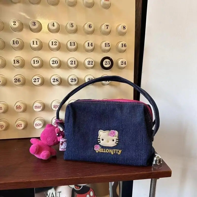 

Sanrio Shoulder Bag Hello Kitty Shoulder Bag Cute Large Capacity Fashion Sweet Style Student Girl Shop Tote Bag Shoulder Bag New