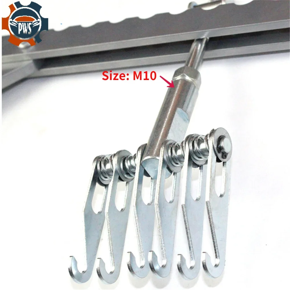 

New Auto Car Body 6 Finger Dent Repair Puller Claw Hook For Slide Hammer Tool 16mm Thread Car Body Repair Dent Tool