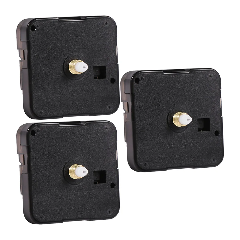 

3 Pcs Quartz Clock Movement Durable Plastic Mechanism Replacement DIY Wall Clock Parts Precision Timekeeping Home Decor