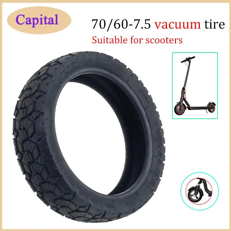 

For 70/60-7.5 Tubeless Off-road Tire for Electric Scooter 11-inch Trye Wheel Vacuum Tyre Parts