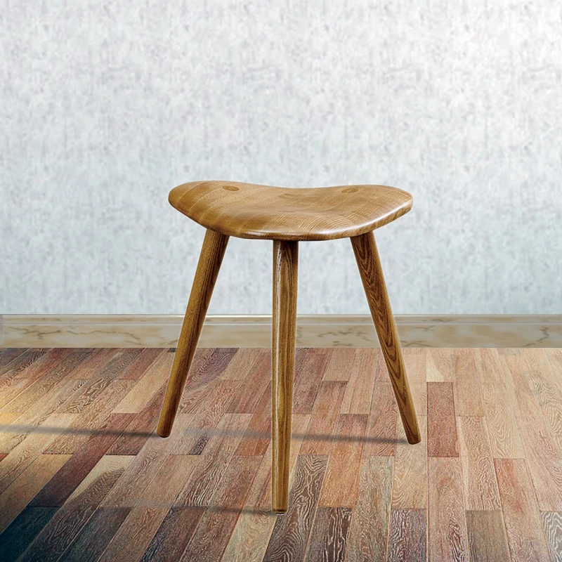 

Nordic Minimalist Home Ash Solid Wood Dinner Stool Modern Creative Comfortable Bench Sencillo Y Bonitodining Room Furniture