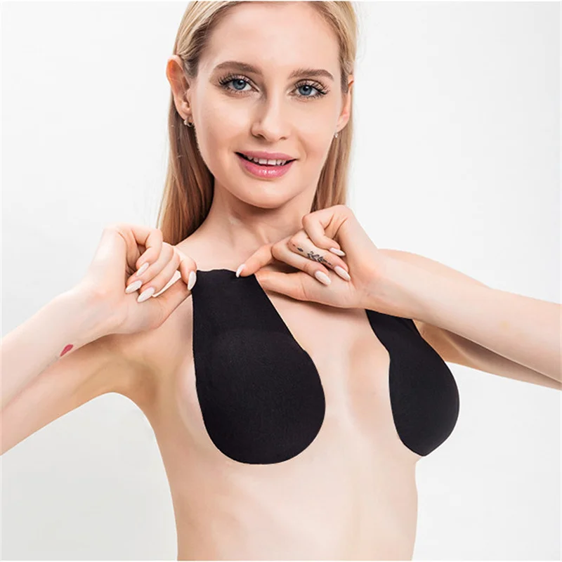 Push-Up-Bh Unsichtbar Lift Band Brust Blütenblätter Frauen Nippel Abdeckung Brust Aufkleber Adhesive Bras Fehlschlag Heber Intime Zubehör