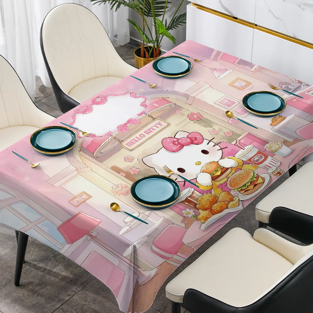 

Hello Kitty Table Cloth Tablecloth Kitchen Wedding Holiday Table Decoration Tablecloth Outdoor Picnic Tablecloth