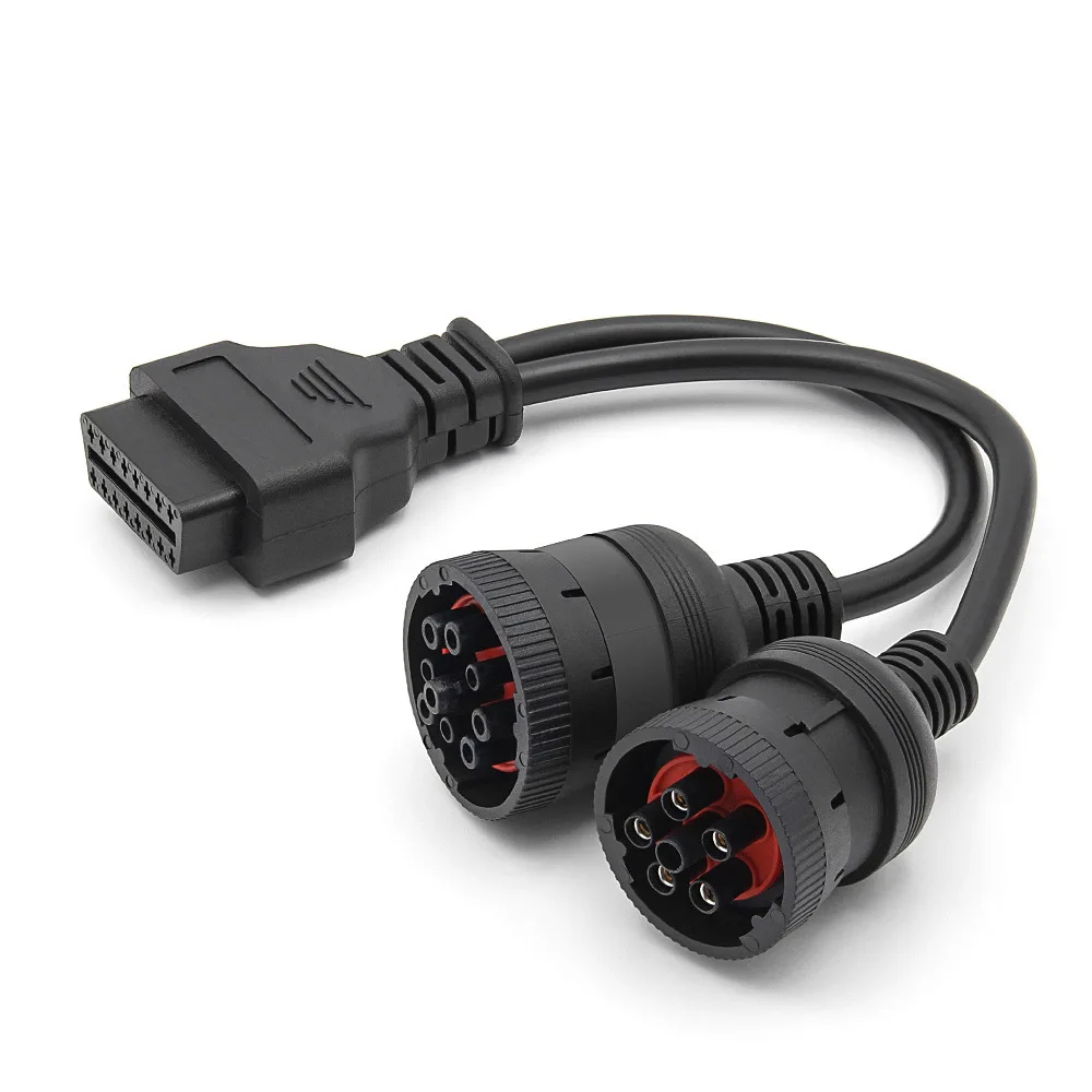 Kabel Adaptor OBD Truk 6+9pin (J1708+J1939)