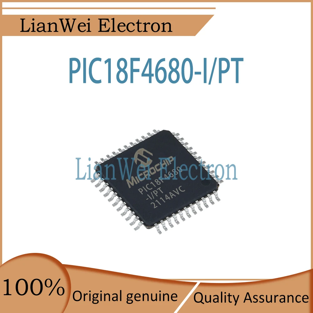 

PIC18F4680 PIC18F4680-I/PT IC MCU Chipset TQFP-44