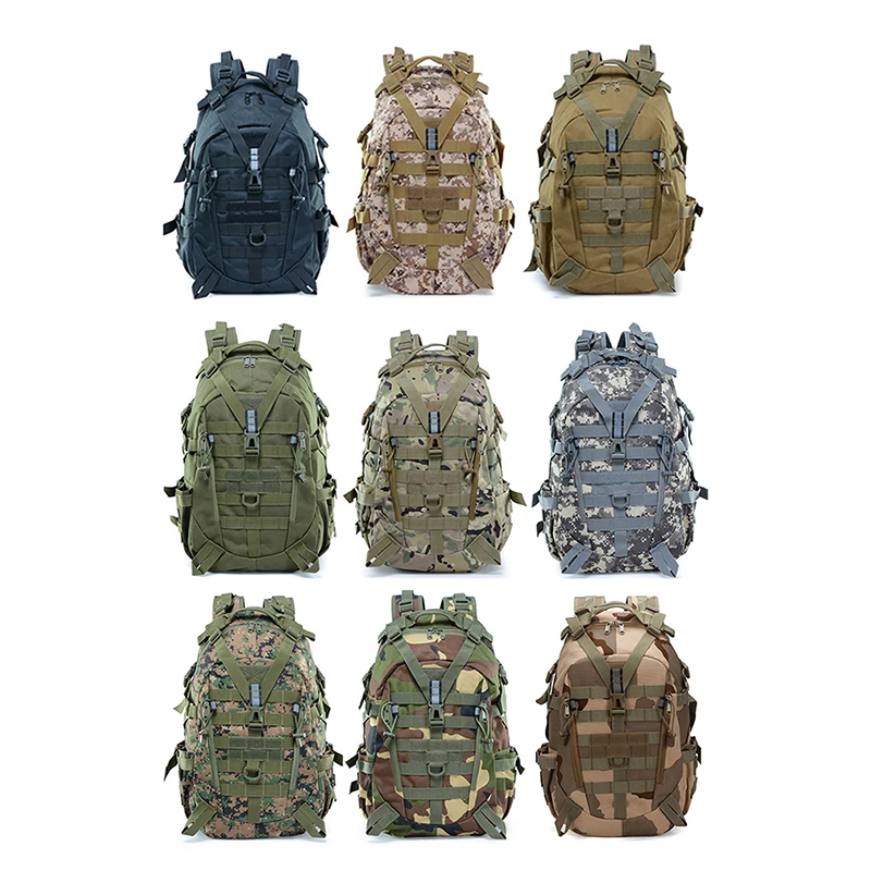 Outdoor Backpacks Men Large Capacity Bags Camouflage Trekking Camping Hiking Bag Waterproof Backpack For Male