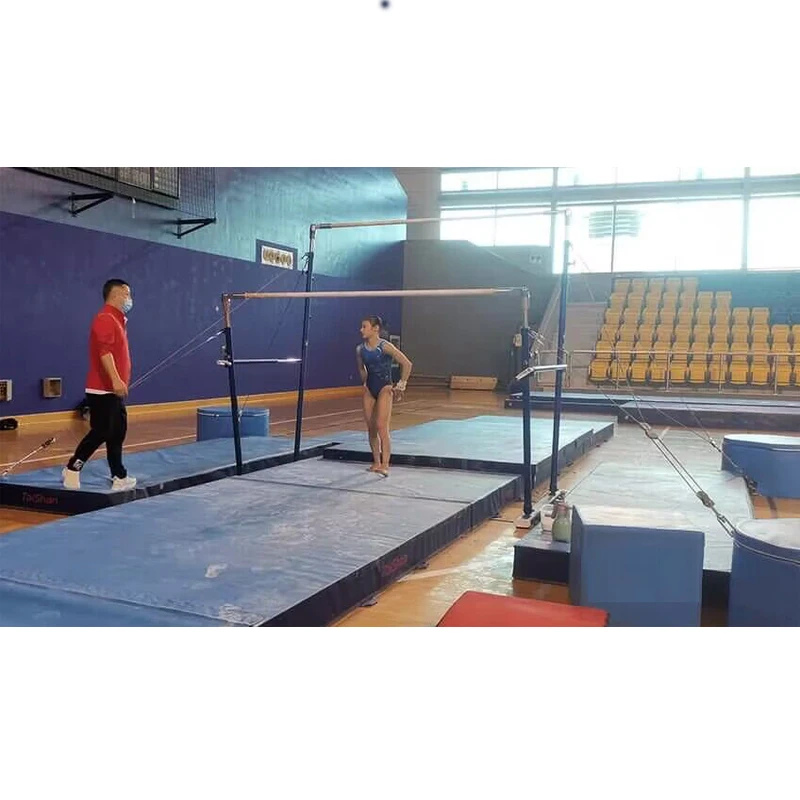 

High Quality FIG Standard Gymnastic Equipment Uneven Bar Uneven Parallel Bars for Training