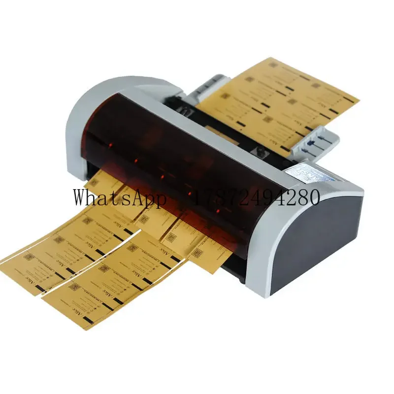 Professional A4 A3 Business Card Slitter Automatic Paper Card Cutting Machine