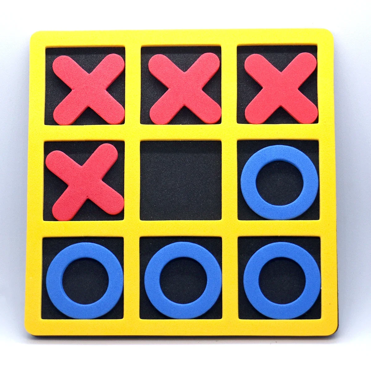 1 Set EVA Foam Soft Material Tic Tac Toe Tabletop Game Board Game