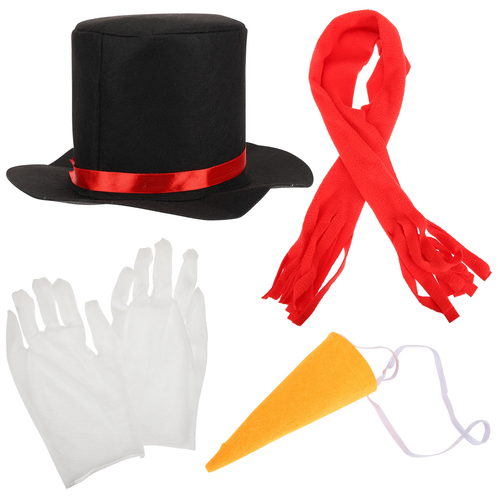

Snowman Hat Kit for Crafts Decorations Ornament Maker Accessory Outdoor Christmas