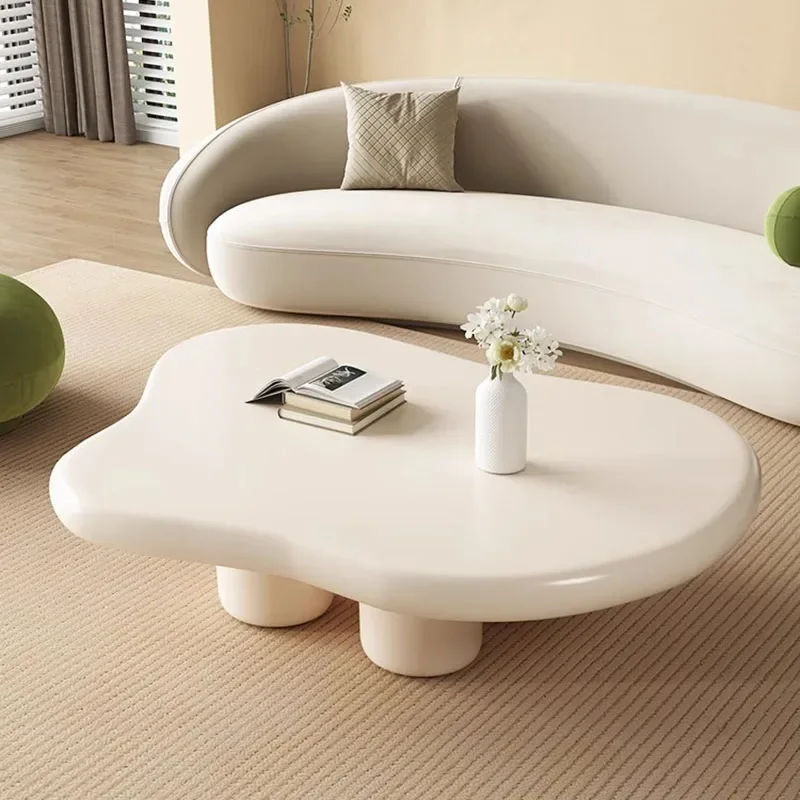 

Cloud Kawaii Coffee Table Living Room Luxury Elegant Small Apartment Coffee Tables Minimalist Cute Beauty Tisch Home Furniture