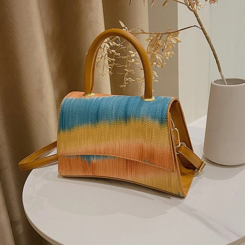 

Современно-элегантная новинка 2025 года, женская роскошная брендовая кожаная сумка на плечо, известный дизайнер, популярная простая классика ​