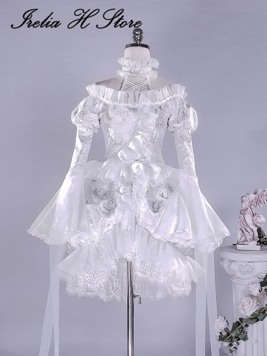 Irelia H Winkel Anime Rozen Maiden Cosplay Kirakishou Cosplay Kostuum Gothic Jurk Vrouwelijke Lolita Jurk