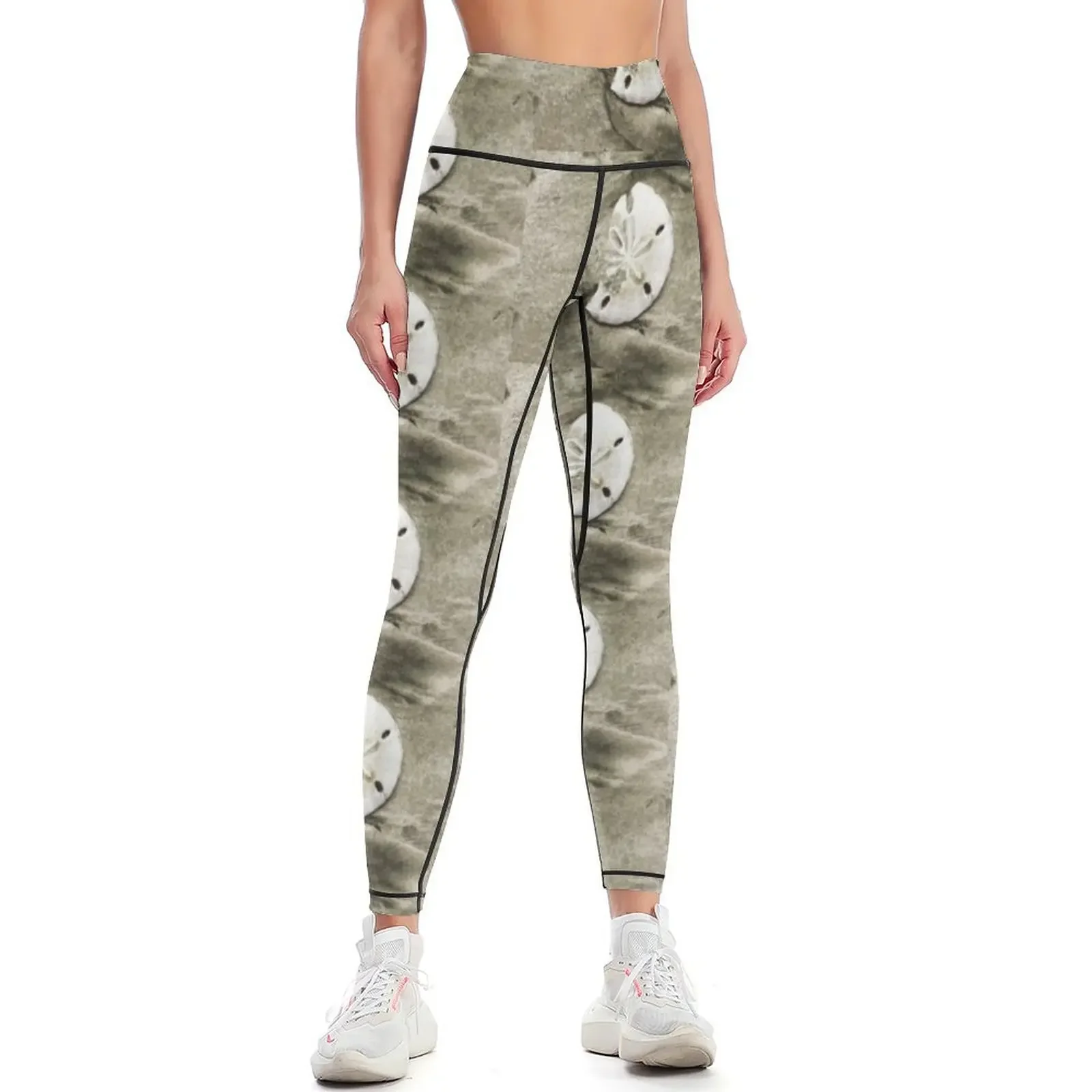 

Sand Dollar Shell Leggings sport legging joggers for sports for gym top Womens Leggings