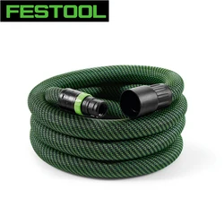 FESTOOL 577158 Suction Hose D 27/32x3.5m-AS/CTR Light Anti Static Smooth High Suction Power Flexible Connection Hose