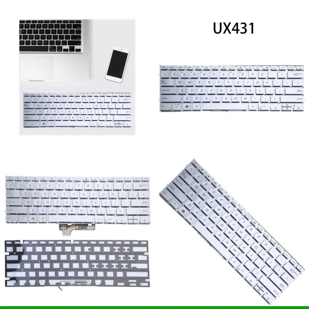 

U55C Gaming Laptop Keyboard US Version Backlit Keyboards for ZenBook 14 UX431 UX431FL UX431FLC UX431FA UX431FN UX431DA