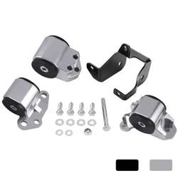 Black Silver Engine Swap Motor Mount Transmission 3-Bolt for Honda Civic EK 96-00 B&D Series Engine parts Motor bracket