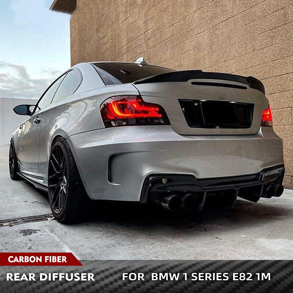 Auto-Heckstoßstangen-Diffusor-Lippenspoiler für BMW E82 1Serie 1M Coupe 2-Türer 2011 2012 2013