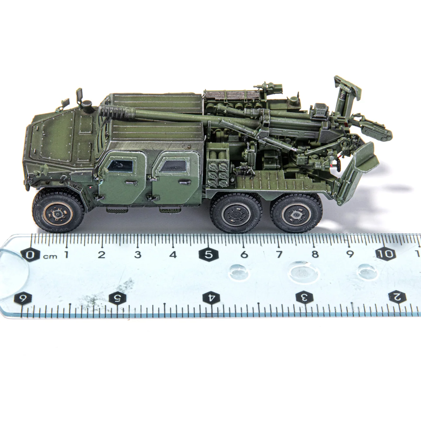 1: 72 AM China 122 Car Mounted Howitzer Model PCL-171 Static Finished Product Model