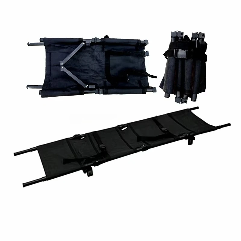 

Оптовая продажа, портативные складные носилки из алюминиевого сплава, тактические аварийные носилки