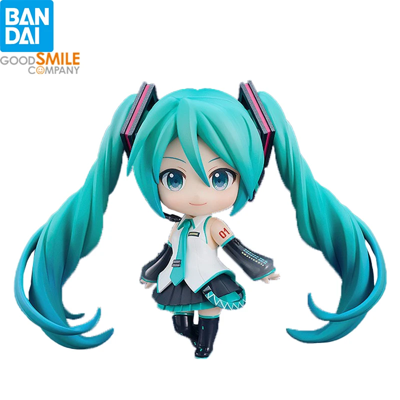 

Фигурка героя аниме «Хорошая Улыбка», оригинальная Аниме Фигурка NENDOROID Piapro Hatsune Miku, Коллекционная серия моделей, игрушки