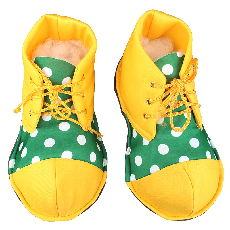 مستلزمات زي مهرج سيركوس ، أحذية كبيرة الحجم ، أداء مسرحي ، احتفال ، مجموعة 4 أزواج ، بيع بالجملة