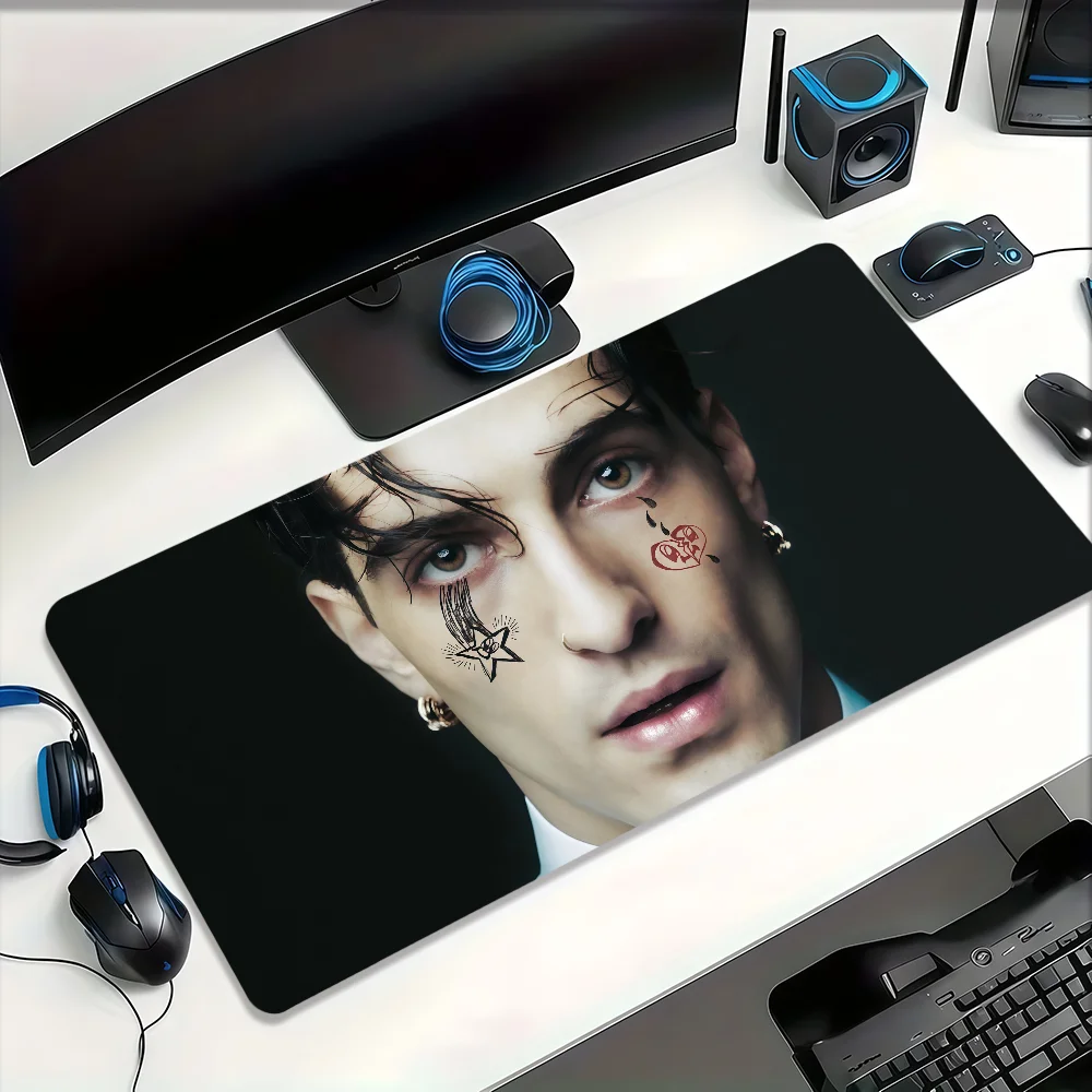 D-DamianoS D-DavidS Mouse Pad Non-slip Lockedge Gaming Desktop MousePad Large Thickened Comfort Office Student