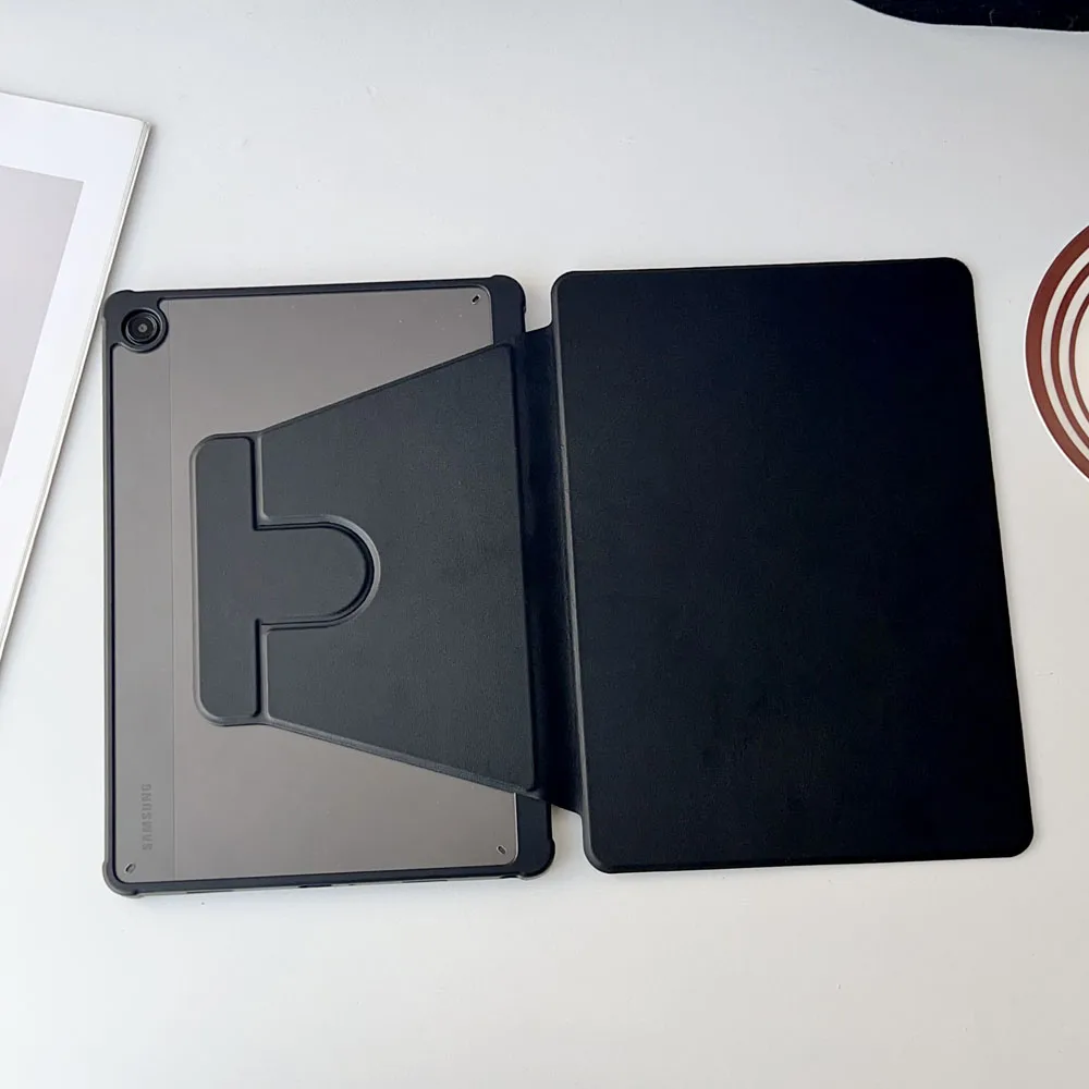 

For Samsung Galaxy Tab S10 Case Magnet Tablet Stand Cover Funda For Tab S10 FE/S10 Lite 360-Degree Rotation 11inch Tablet Case