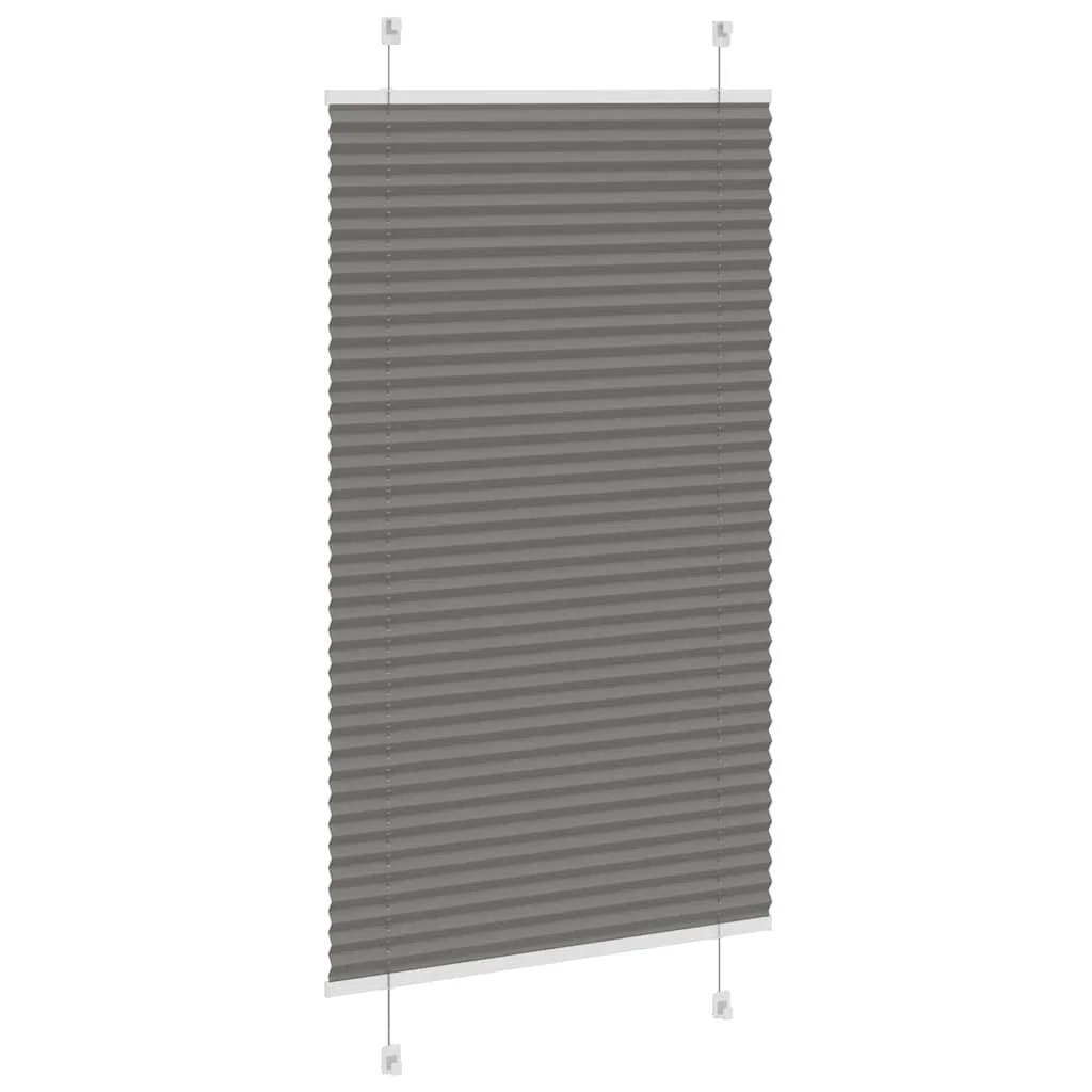 متجر Plissé Anthracite 75X100 cm Largeur Du Tissu 74,4 cm
