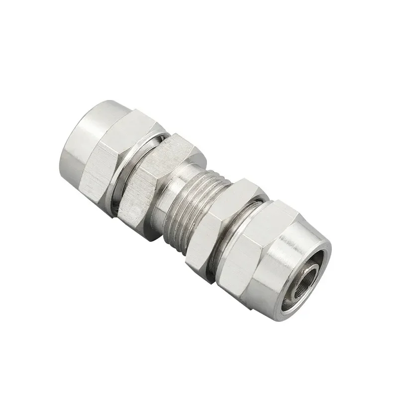 5PCS/LOT Quick Twist Connector The Copper-plated Pneumatic Connector  Nut Lock Joint Air Hose Quick Fitting