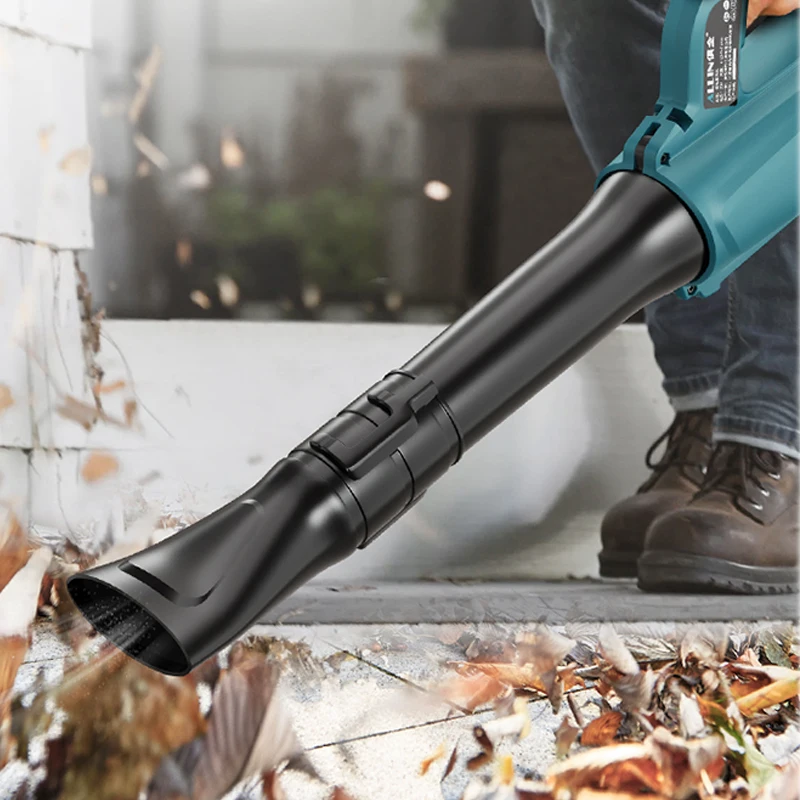 

20V Brushless and Cordless Electric Blower 460CFM 120MPH Blow and Suction Hand-held Dust Collector for Gardening Leaf Blower