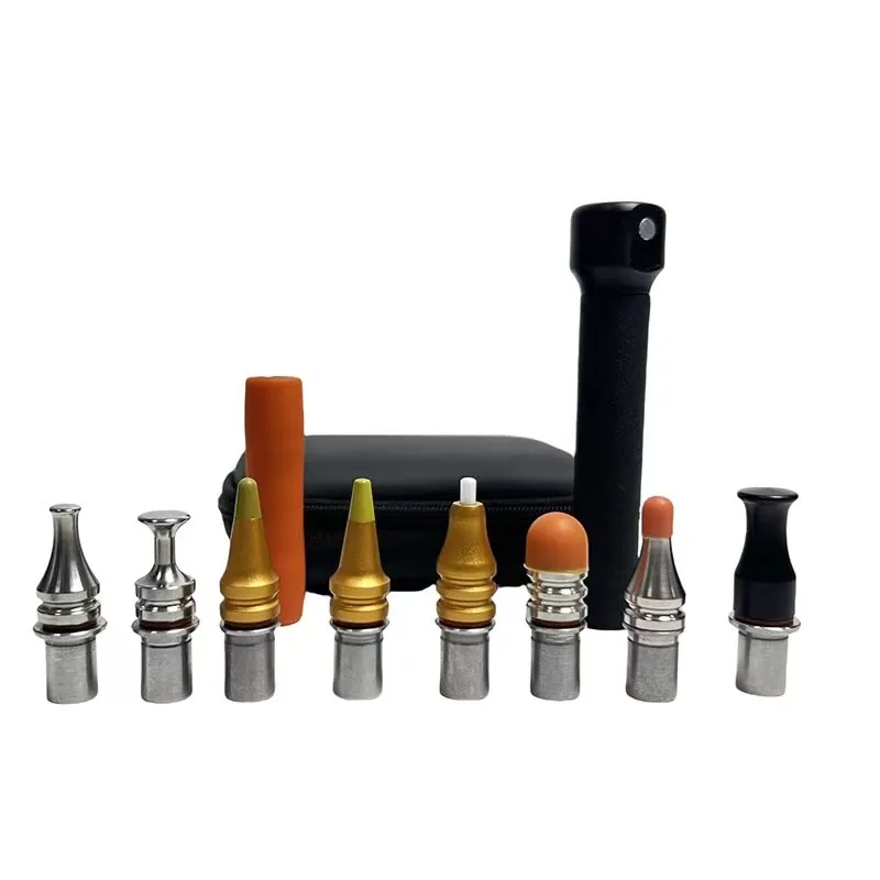 Stylo magnétique horizontal pour réparation de bosses de carrosserie de voiture, outil de réparation en alliage de titane PDR 10 pièces