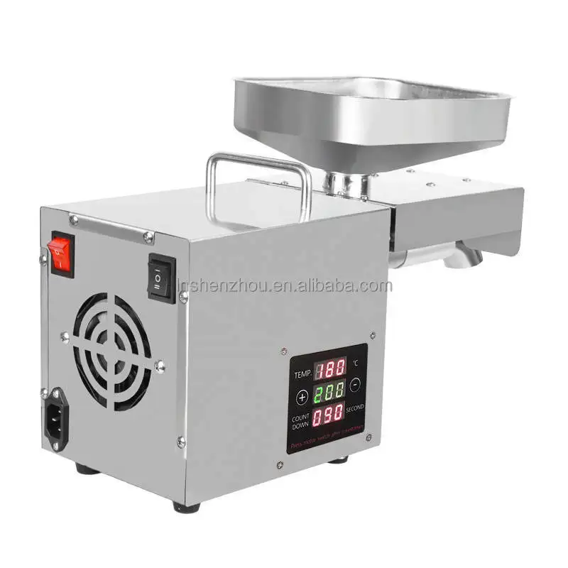 Automatic Expeller Small Oil Extractor Home Use Oil Press Machine for Sesame, Peanut, Sunflower