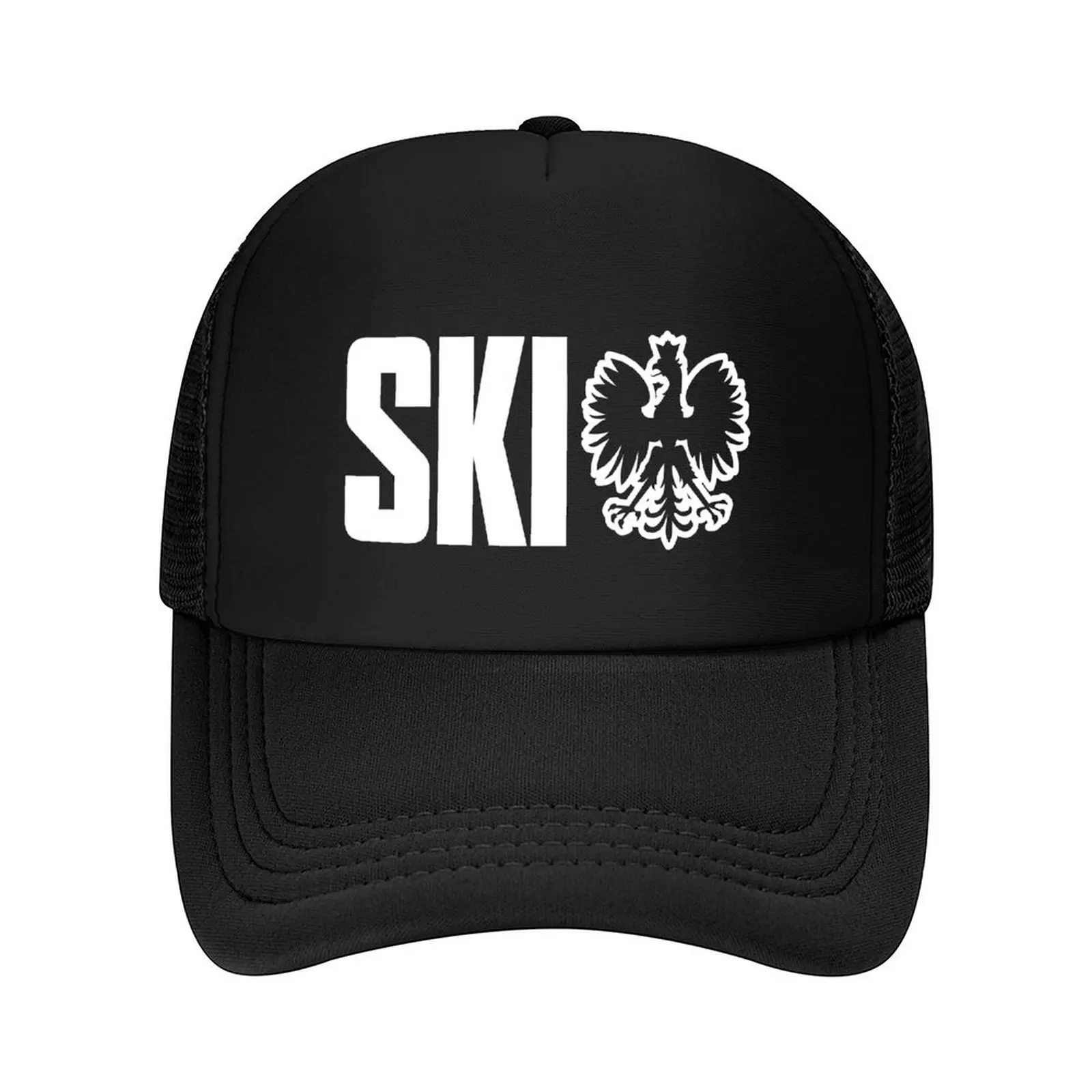 

SKI Polish Last Name Ending in Ski Buffalo New York Dyngus Day Baseball Cap sun hat Rugby Rave Brand Man cap Hats Woman Men's