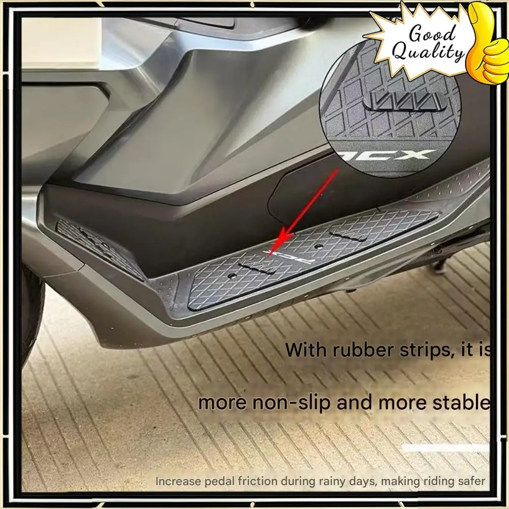 

Good Quality For Honda PCX160 modified foot pedal thickened aluminum alloy Honda pcx160 pedal anti-slip design